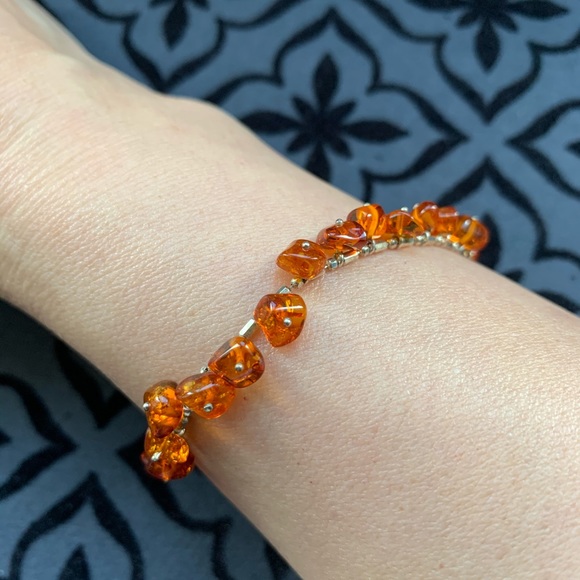 Genuine Amber Bracelet - Picture 4 of 4